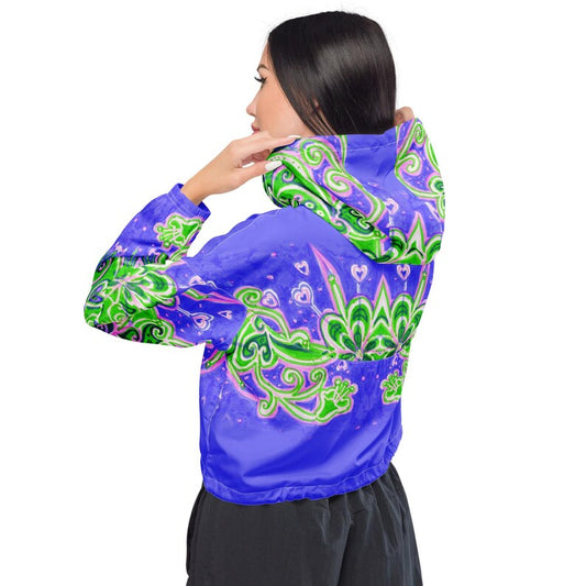 Women’s cropped windbreaker