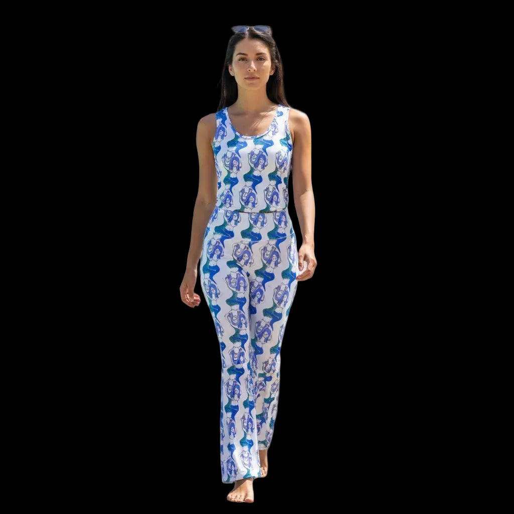 Flare leggings | mermaids